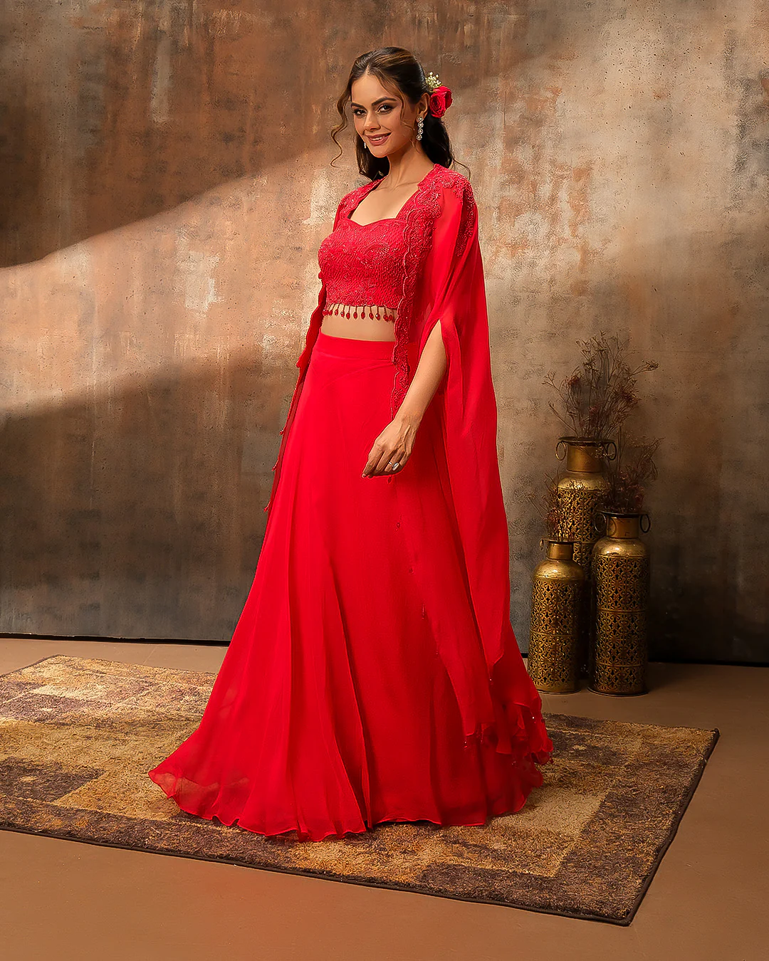 Garnet Passion Embellished Fusion Set - Image 5