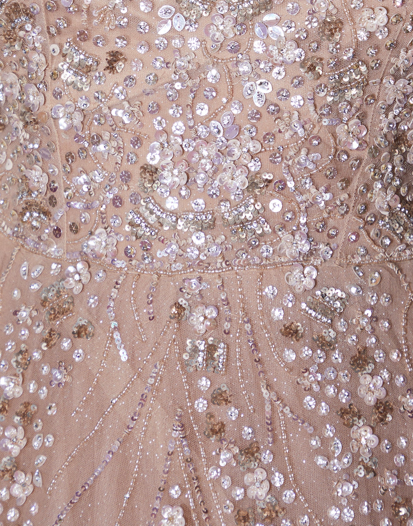 Golden Mirage Embellished Bridal Gown - Image 4