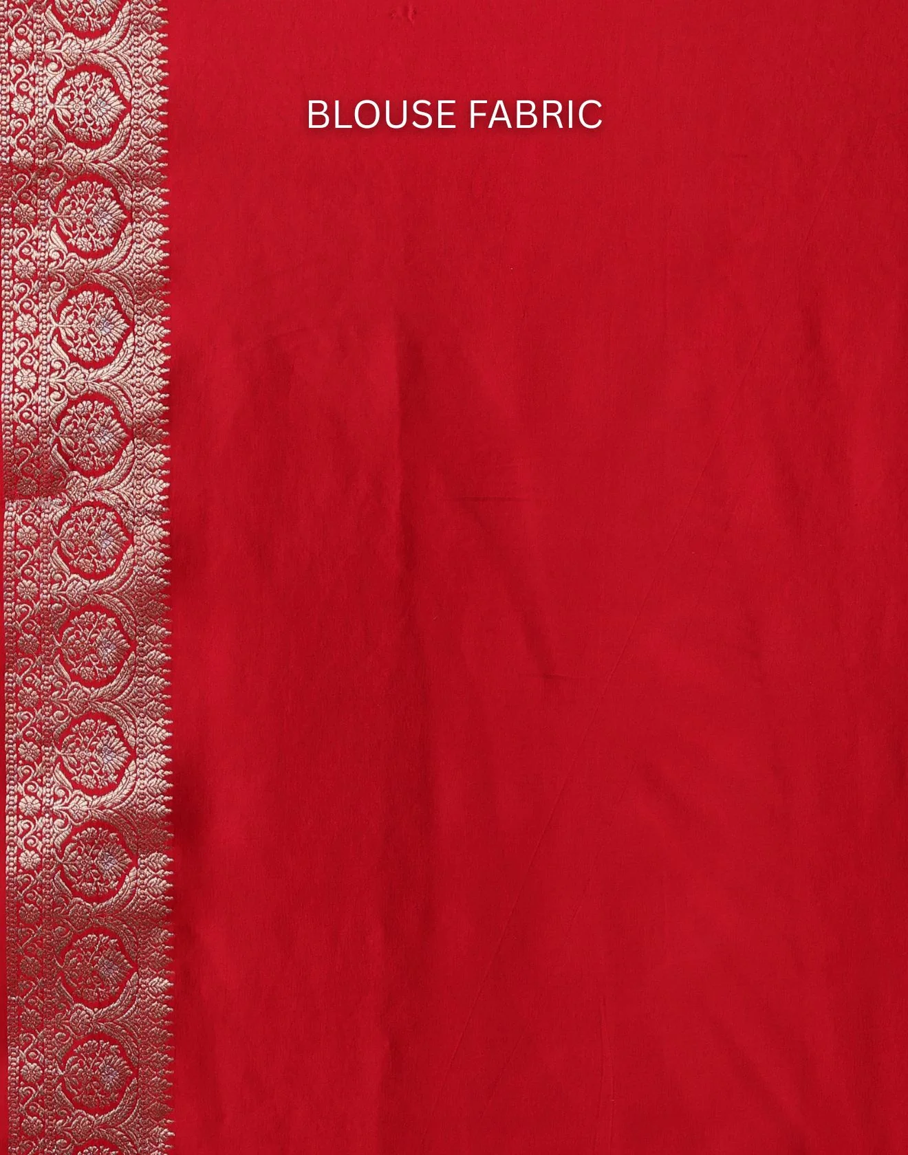 Noor-e-Banaras Dola Silk Saree With Unstitched Blouse Fabric - Image 6