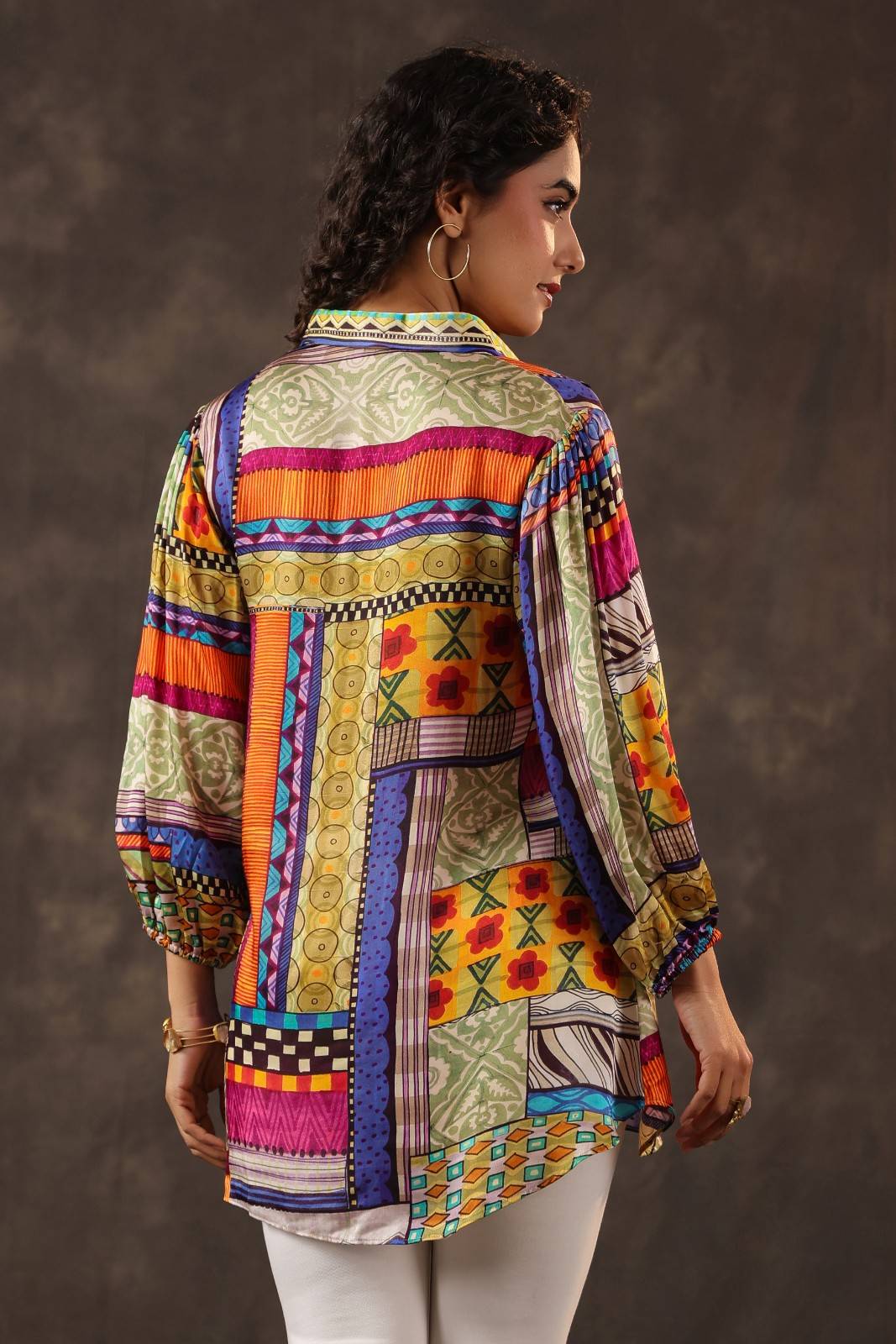 Rangeen Charm Tunic Shirt - Image 3