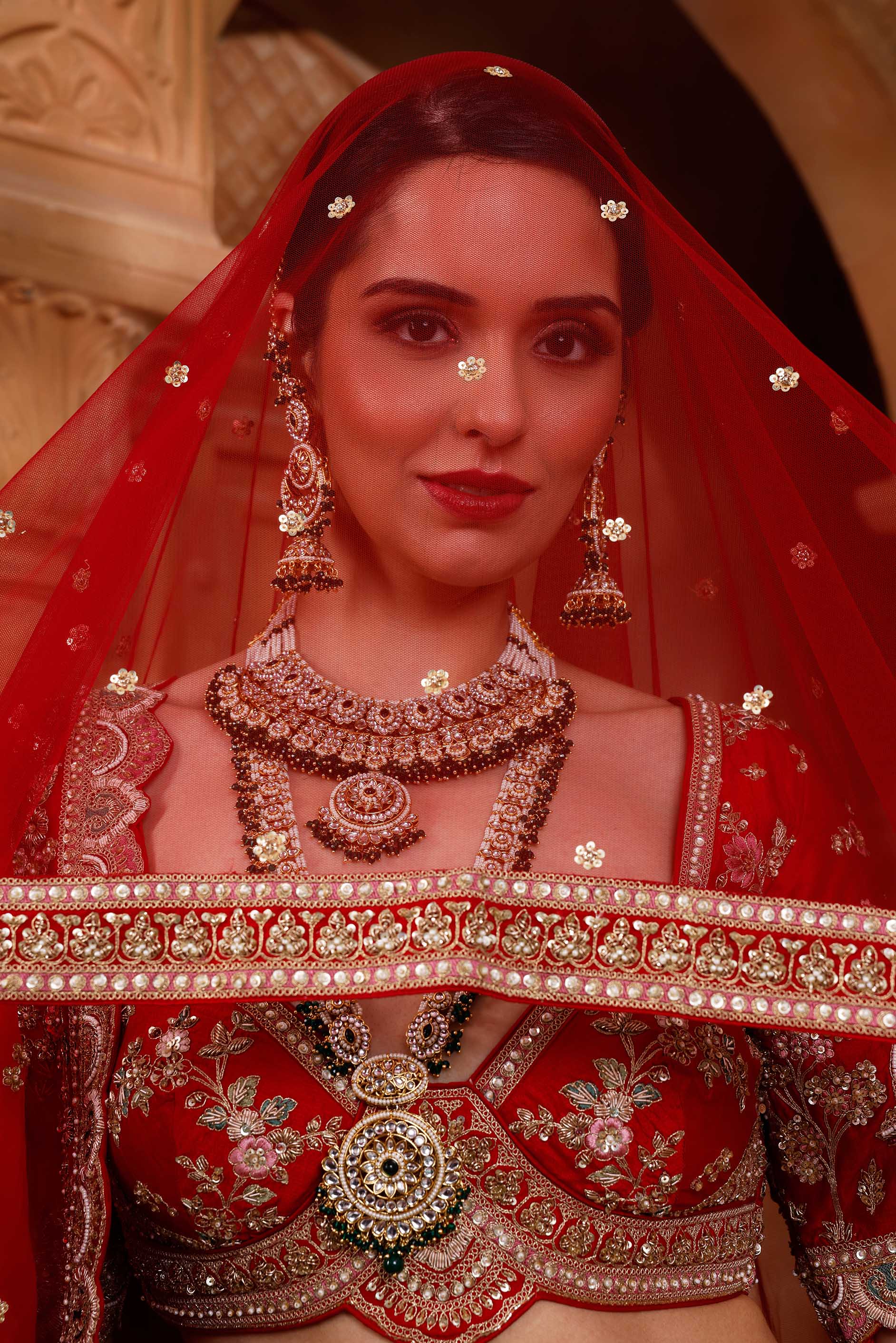 Scarlet Spark Bridal Story Lehenga Set - Image 3