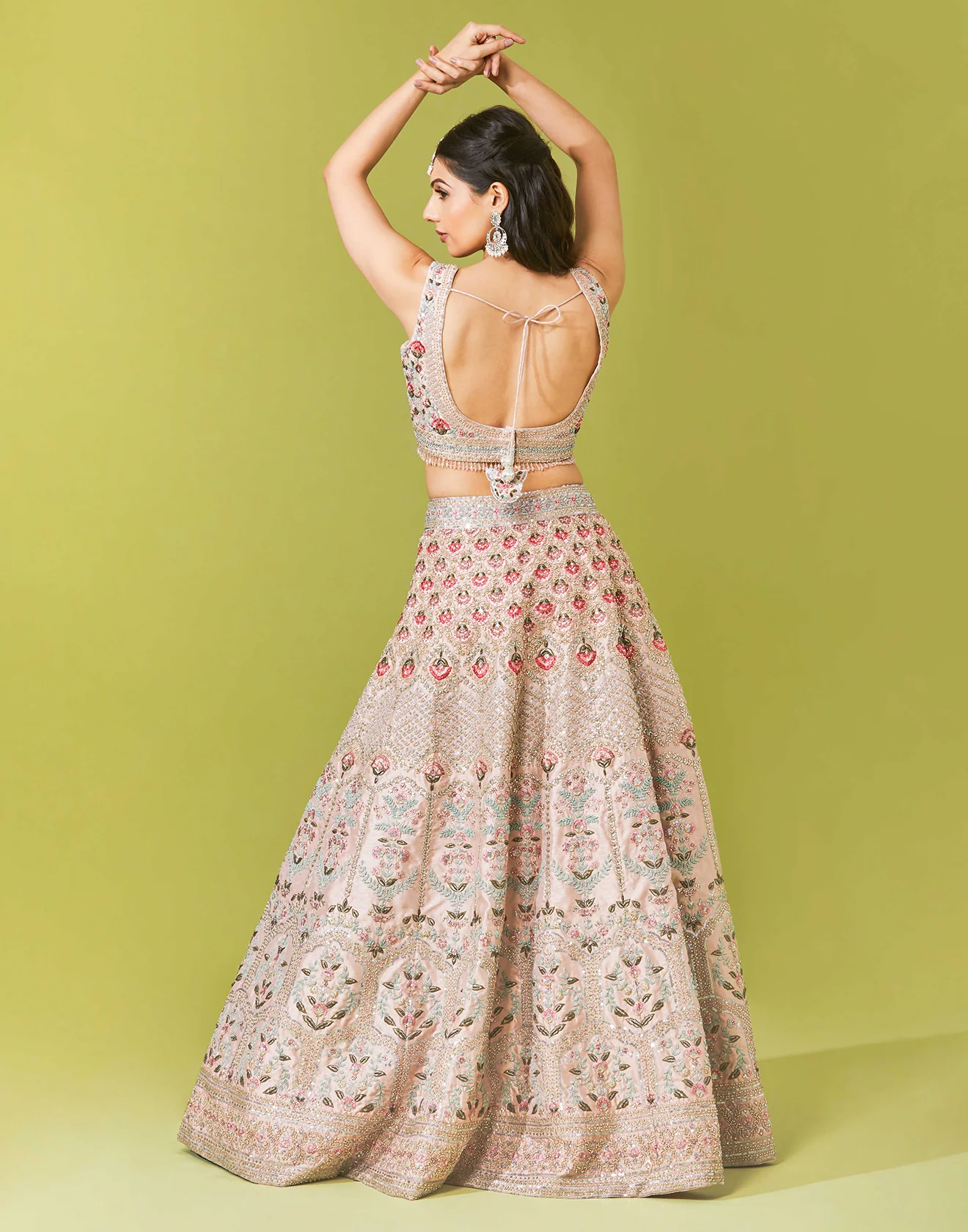 Sheraton Beige Embellished Lehenga Set - Image 6