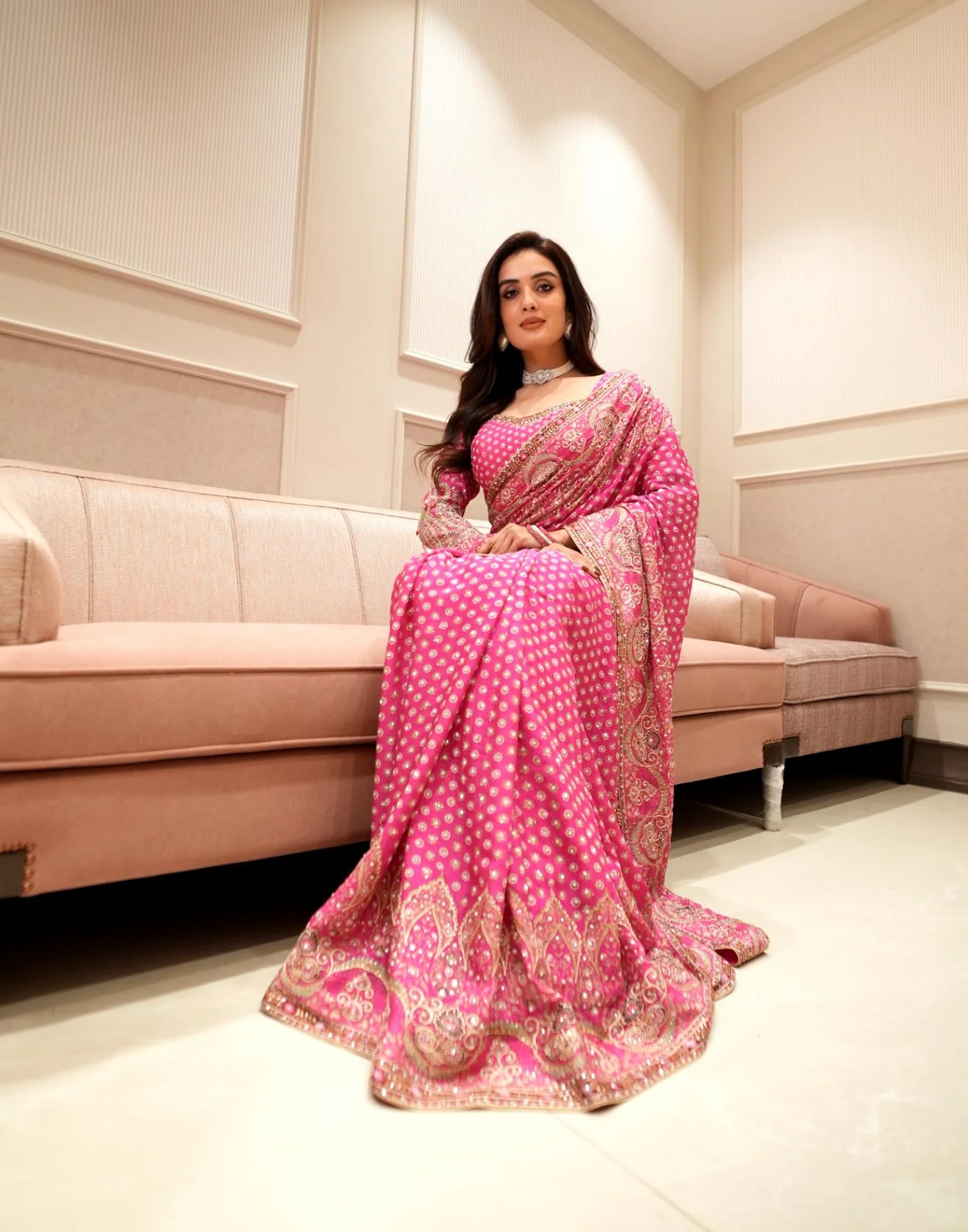 Sonali Kukreja X Roopkala Bridal Saree - Image 2