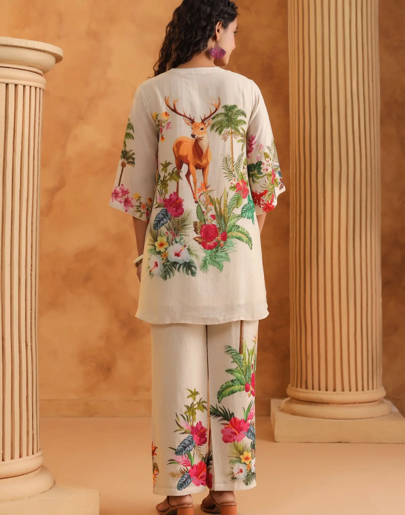 Tropical Hues Printed Co-Ord Set - Image 5